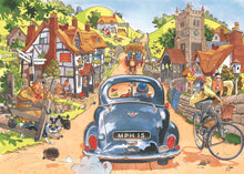 Load image into Gallery viewer, Wasgij | 1 Retro Original "Sunday Drivers" - 500 XL Piece Jigsaw Puzzle