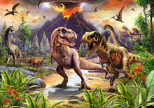 Load image into Gallery viewer, Dino's at Play - 100 piece Funbox Jigsaw Puzzle