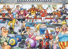 Load image into Gallery viewer, Wasgij | 28 Dropping the Weight - 1000 Piece Jigsaw Puzzle