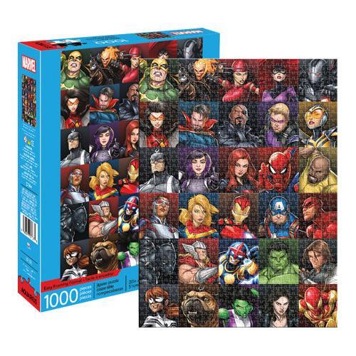 AQUARIUS | Marvel: Heroes Collage - 1000 Piece Jigsaw Puzzle