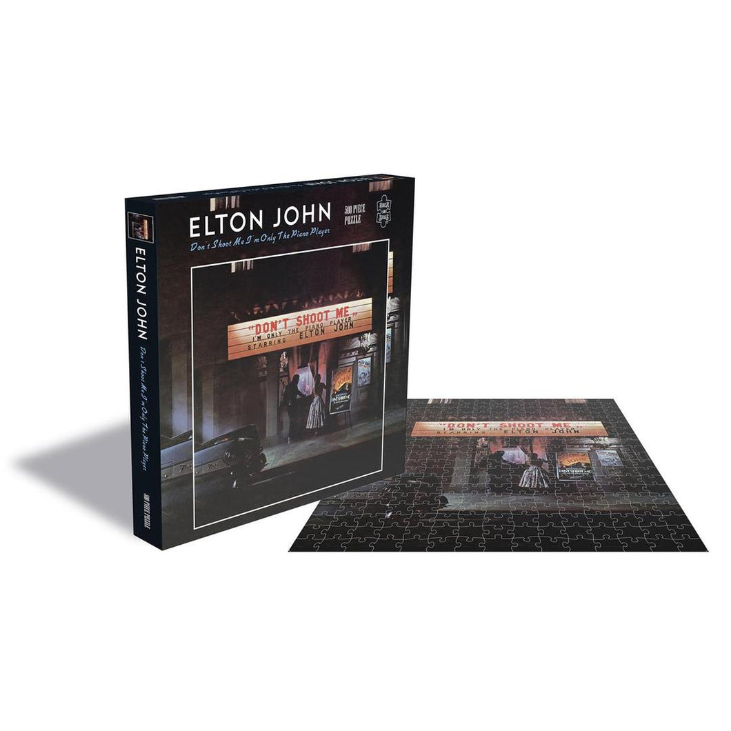 Rock Saws | Elton John: Don't Shoot Me I'm Only the Piano Player - 500 Piece Jigsaw Puzzle