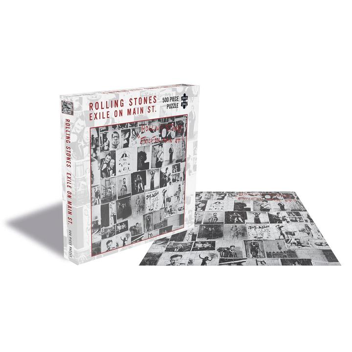 Rock Saws | The Rolling Stones: Exile on Main St - 500 Piece Jigsaw Puzzle