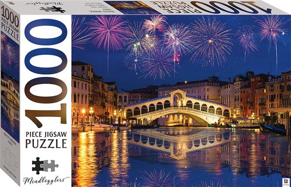 Hinkler | Rialto Bridge Venice Italy - 1000 Piece Jigsaw Puzzle