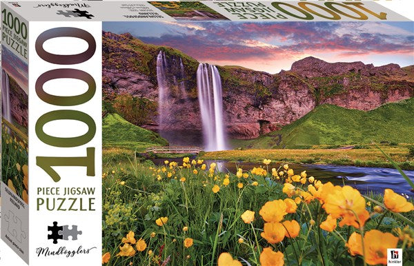 Hinkler | Seljalandsfoss Iceland - 1000 Piece Jigsaw Puzzle