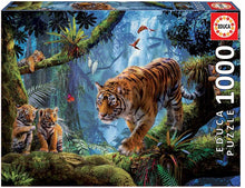 Load image into Gallery viewer, Educa | Tigers In The Tree - 1000 Piece Jigsaw Puzzle
