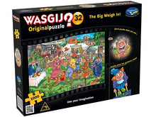 Load image into Gallery viewer, Wasgij | 32 Big Weigh In - 1000 Piece Jigsaw Puzzle
