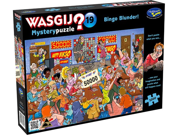 Wasgij | 19 Bingo Blunder - 1000 Piece Jigsaw Puzzle