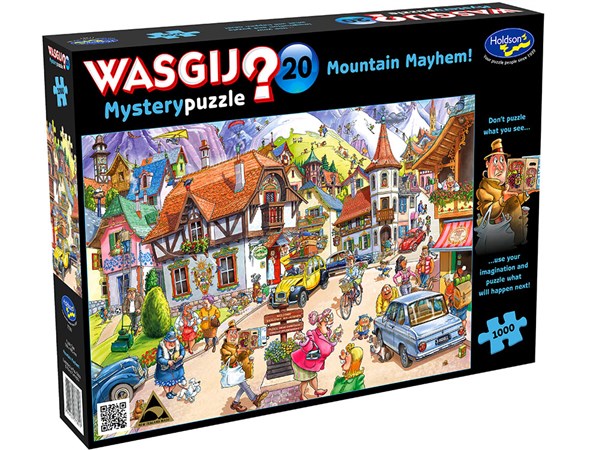 Wasgij | 20 Mountain Mayhem - 1000 Piece Jigsaw Puzzle