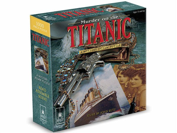 BePuzzled | Murder On The Titanic - 1000 Piece Jigsaw Puzzle