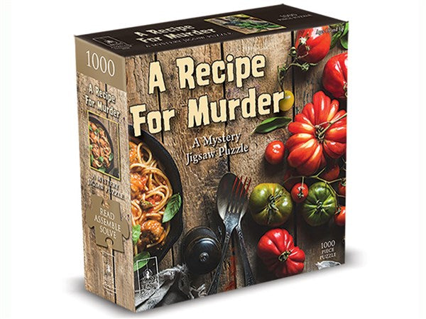 BePuzzled | A Recipe For Murder - 1000 Piece Jigsaw Puzzle