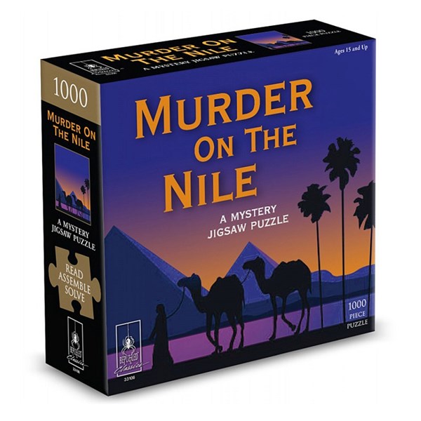 BePuzzled | Murder On The Nile - 1000 Piece Jigsaw Puzzle