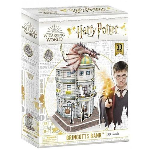 3D Hogwarts Gringotts Bank 74pc