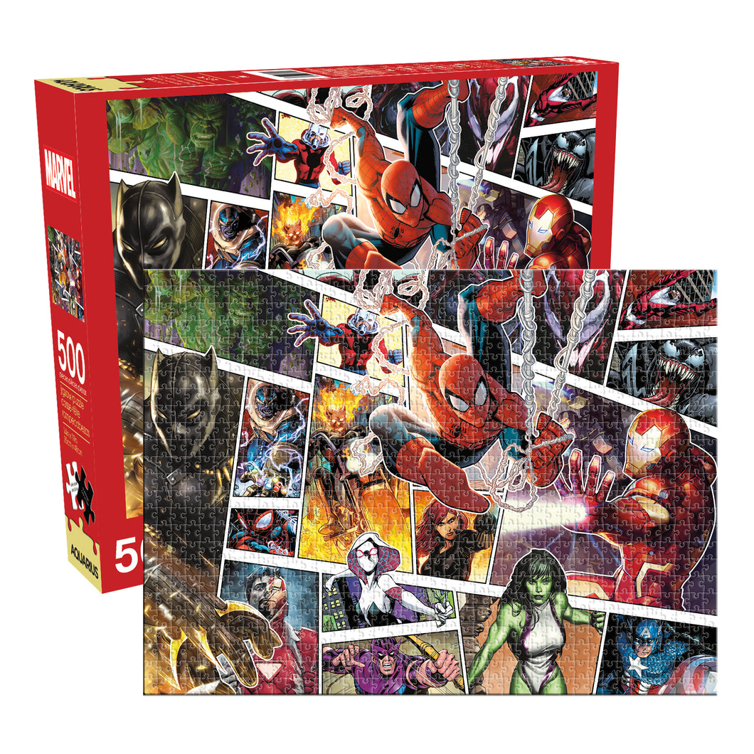 AQUARIUS | Marvel Panels - 500 Piece Jigsaw Puzzle