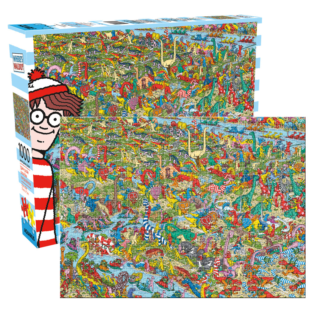 AQUARIUS | Where's Waldo - 1000 Piece Jigsaw Puzzle