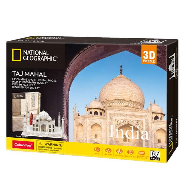 3D National Geographic India - Taj Mahal