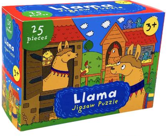 Durmaz | LLama Childrens Puzzle - 25 Piece Jigsaw Puzzle